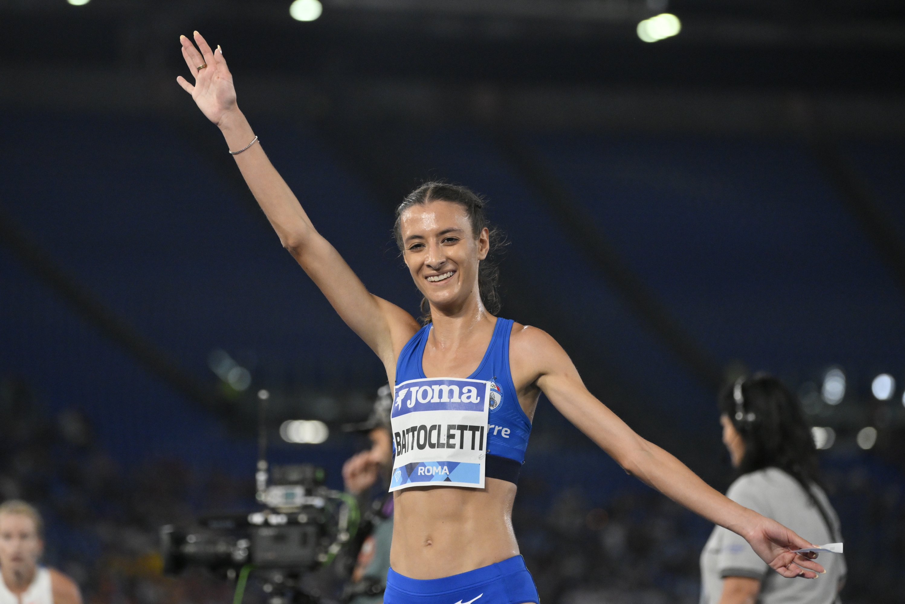 Nadia Battocletti (ITA) during the IAAF Diamond League Golden Gala Pietro Mennea at the Olimpico Stadium in Rome, Italy on June 06, 2025 Sport - Athletic. (Photo by Fabrizio Corradetti / LaPresse)
